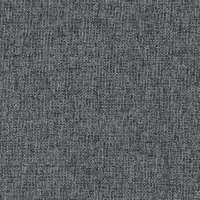 Gray Fabric Swivel Chair 33 Inch Edie Collection Barrel Style Removable Cushion