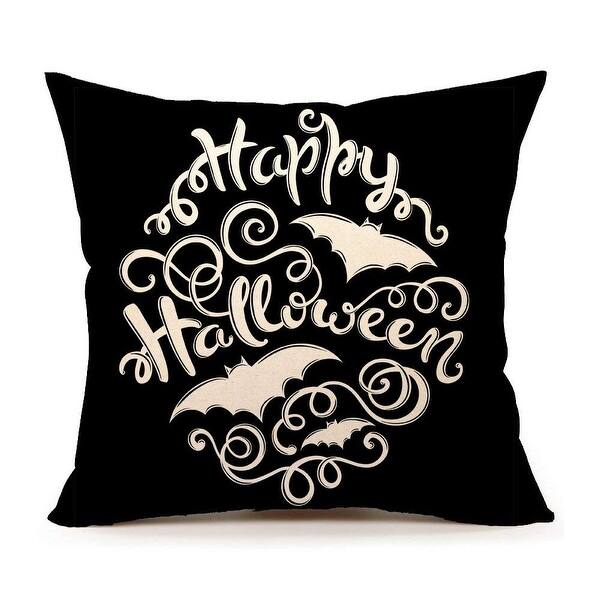 Rectangular Accent Lumbar Cushion Halloween Throw Pillow Happy Halloween Rectangular Accent Lumbar Cushion Halloween Throw Pillow Happy Halloween