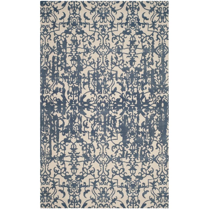 SAFAVIEH Handmade Restoration Vintage Distressed Boho Madisen Oriental Wool