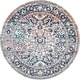 preview thumbnail 2 of 6, Nuloom Lilah Vintage Medallion Area Rug - 8' Round