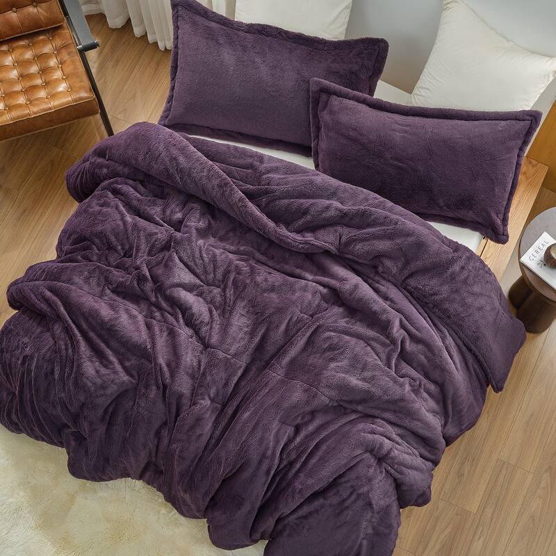 I Am Bed Serious - Coma Inducer® Comforter Set - Nightshade Purple - Alaskan King