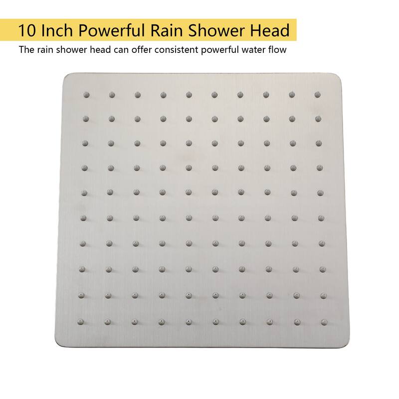2-Function 10/12/16 In Ceiling Mounted Shower System