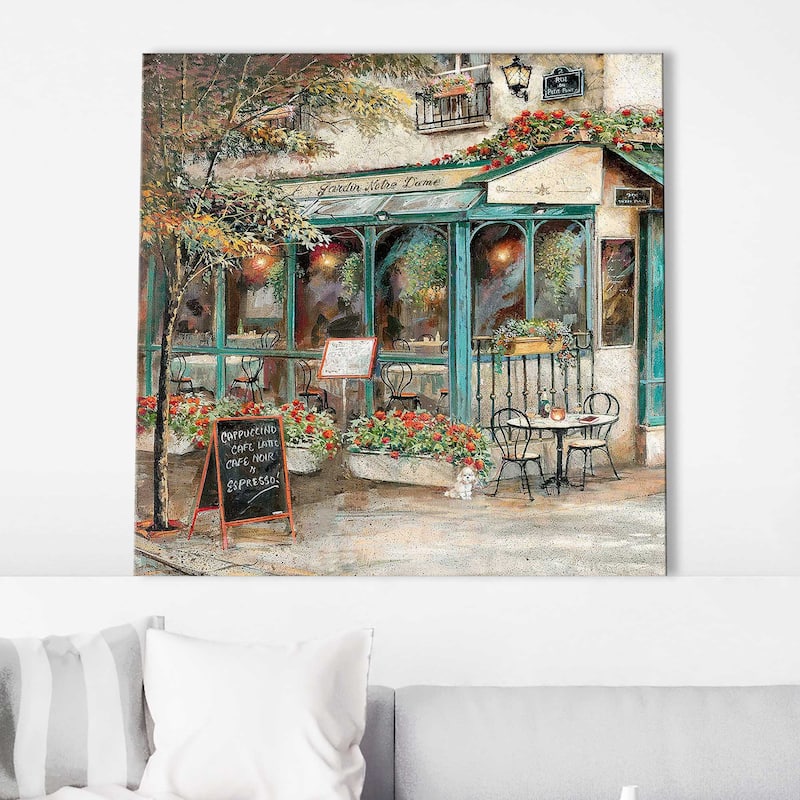 "Rue du Jardin" by Ruane Manning I Print on Canvas