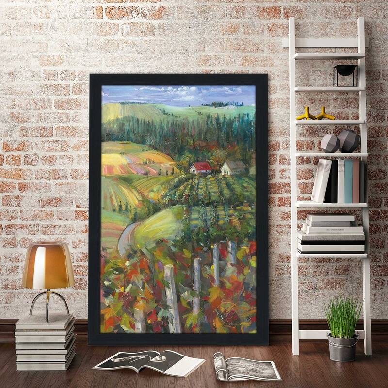 "Quiet Farm Field" by Carol Rowan Print on Acrylic.