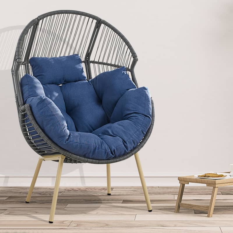 Pocassy Outdoor Egg Chair Garden Funiture
