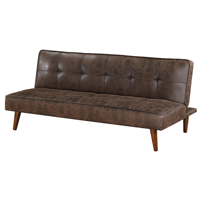 Jenson Upholstered Tufted Convertible Sofa Bed