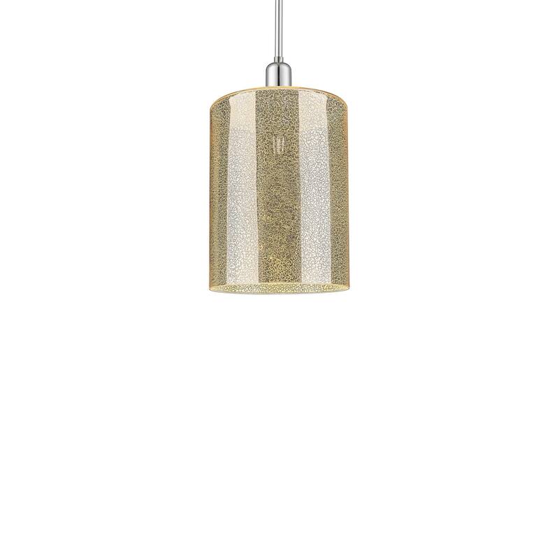 Innovations Lighting 716-1S-10-5 Cobbleskill Pendant Cobbleskill 5" - Polished Chrome / Mercury