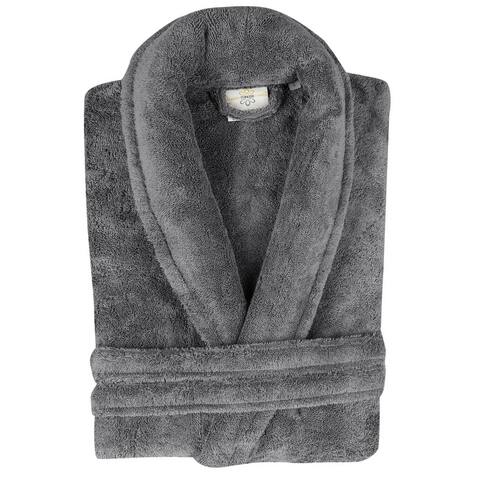 Classic Turkish Towels Shawl Collar 550 GSM Turkish Terry Cloth Robe