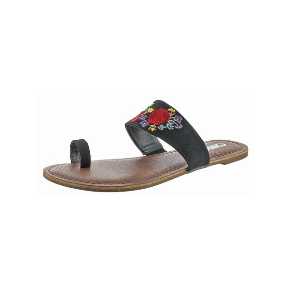 carlos santana flat sandals