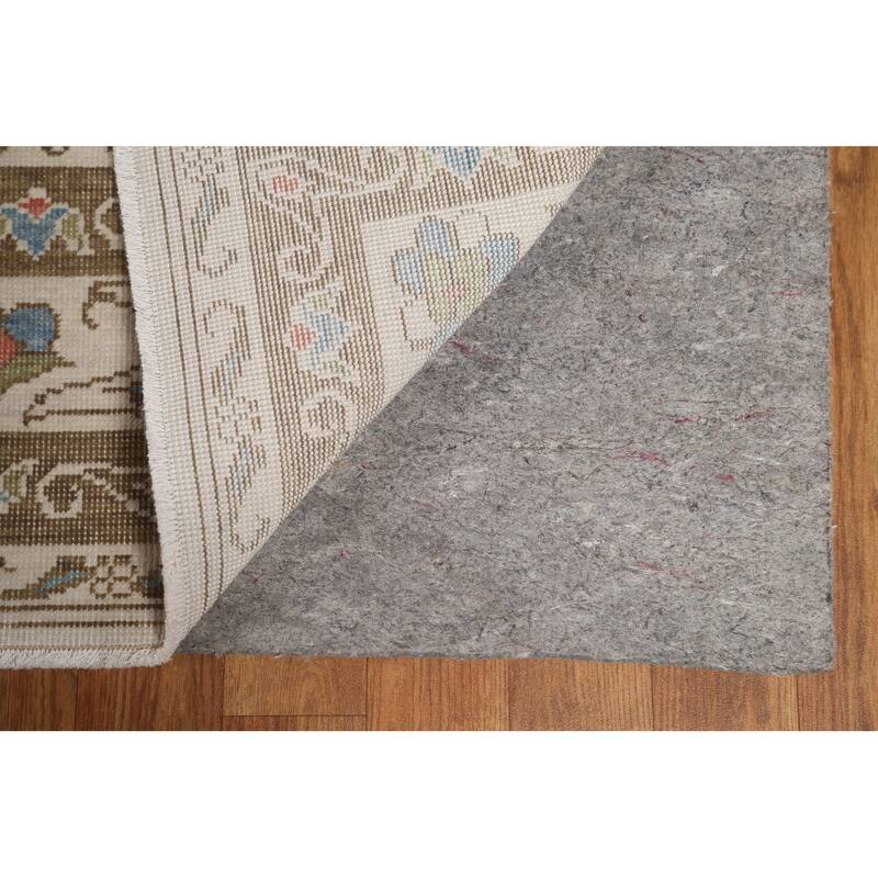 Floral Traditional Oushak Turkish Oriental Wool Area Rug Hand-knotted - 9'9" x 13'0"