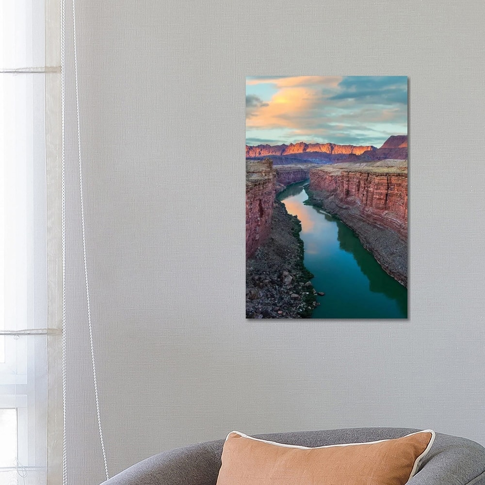 iCanvas "Canyon, Paria River, Vermilion Cliffs National Monument, Arizona, Vertical" by Tim Fitzharris Canvas Print