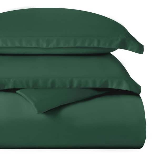 Superior Egyptian Cotton 400 Thread Count Solid Duvet Cover Set