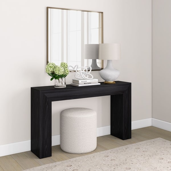 Plank+Beam, Pino, nero, 36 consolle