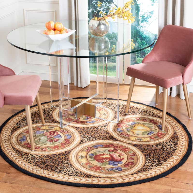 SAFAVIEH Handmade Chelsea Porsche French Country Wool Rug