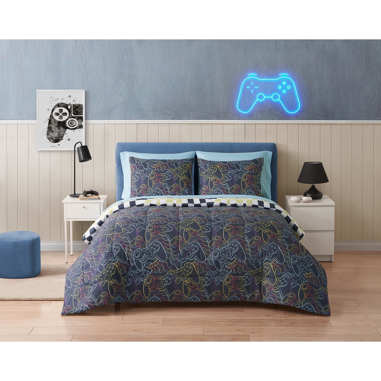 Gamer Juvenile Bed in a Bag