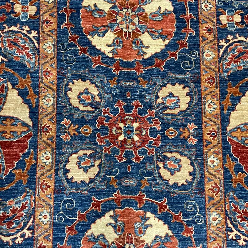 HERAT ORIENTAL Handmade Oushak Wool Rug - 5'7" x 8'