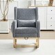 preview thumbnail 23 of 28, Reclining Glider Rocking Chair with Extendable Footrest, High Backrest & Side Storage Pocket