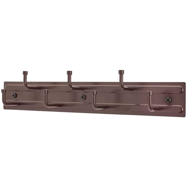 Rev-A-Shelf BRC Series 12 Inch Wall Mount Belt and Tie Rack with 7