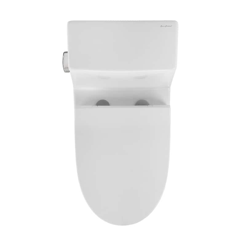 Swiss Madison SM-1T125 Daxton One Piece Elongated Left Side Flush Toilet 1.28 GPF