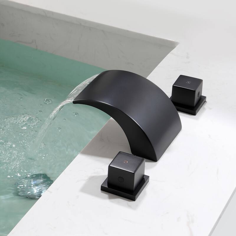 Topcraft 3 Colors 2-Handle Widespread Bathroom Sink Faucet
