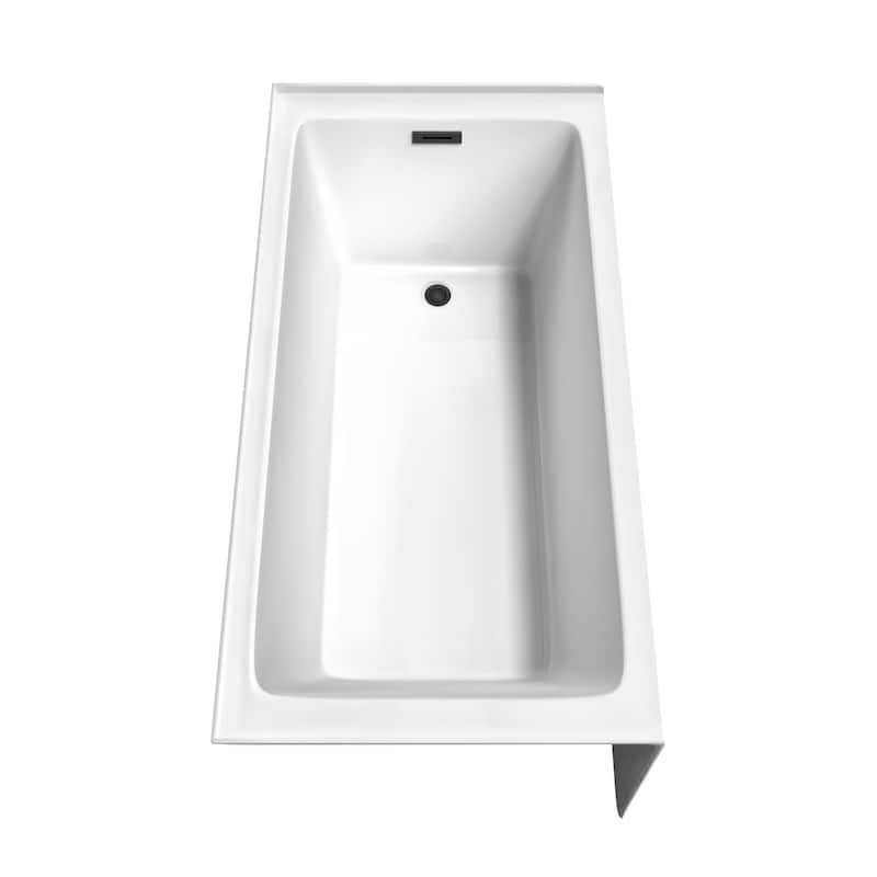 Grayley 60-Inch x 30-Inch Alcove Bathtub in White with Options