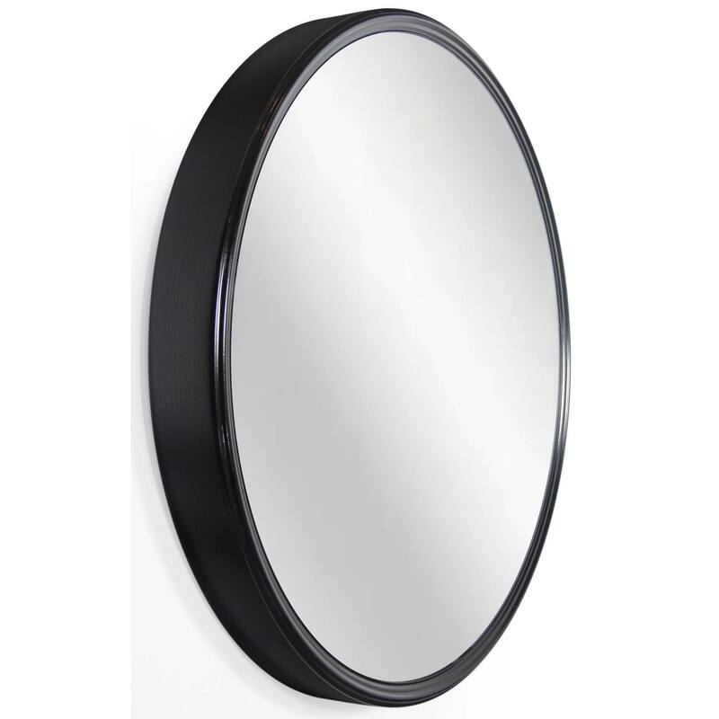 Deep Metal Wall Mirror - 24 x 2.5 x 24