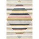 preview thumbnail 2 of 7, Nuloom Jaelynn Diamond Striped Kids Area Rug
