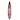 American Flag Wood Surfboard Plaque Wall Sign - 60"x15" - 60" x 15"