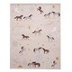 preview thumbnail 2 of 4, Lambs & Ivy Country Western Cowboy/Cowgirl Soft Warm Fleece Baby Blanket