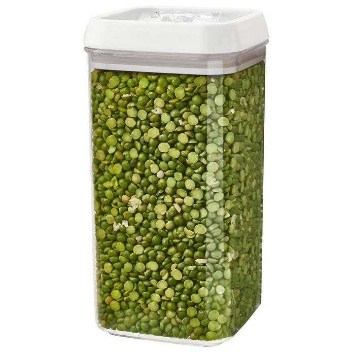 Rev-A-Shelf 2 Quart Clear Plastic Container with Locking Lid