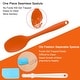 preview thumbnail 4 of 5, 4 Pcs Silicone Spatula Heat Resistant Non Stick Kitchen - 8.3" x 1.57"(L*W)