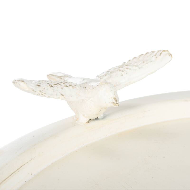 SAFAVIEH Jackeline Iron Outdoor Bird Bath - 21 In. W x 19 In. D x 29 In. H - 21Wx19Dx29H