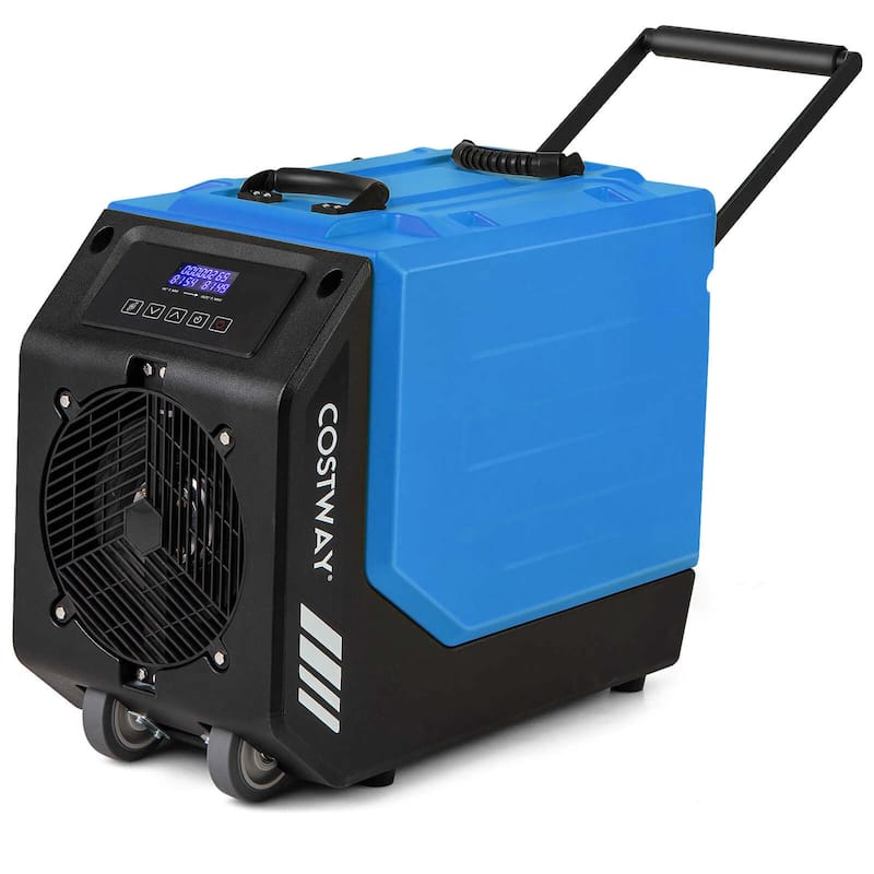 Costway 190 PPD Commercial Dehumidifier Rotational Molded Industrial - See Details - Blue