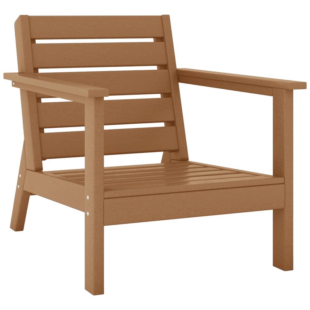 Birchwood All Weather Poly HDPE Outdoor Patio Deep Seating Arm Chair