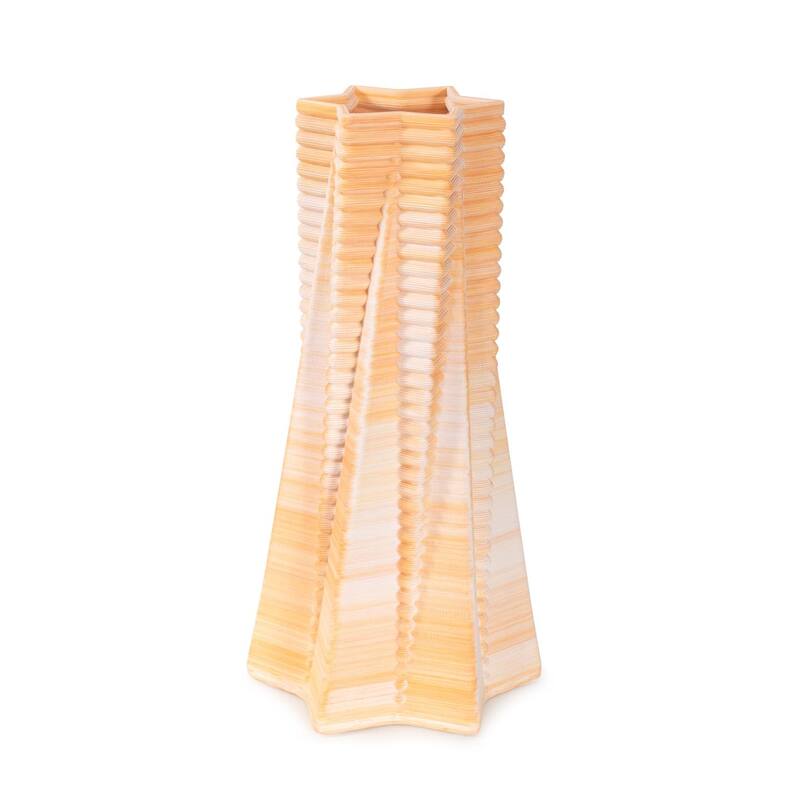 Linnet Grooved Vase- Short