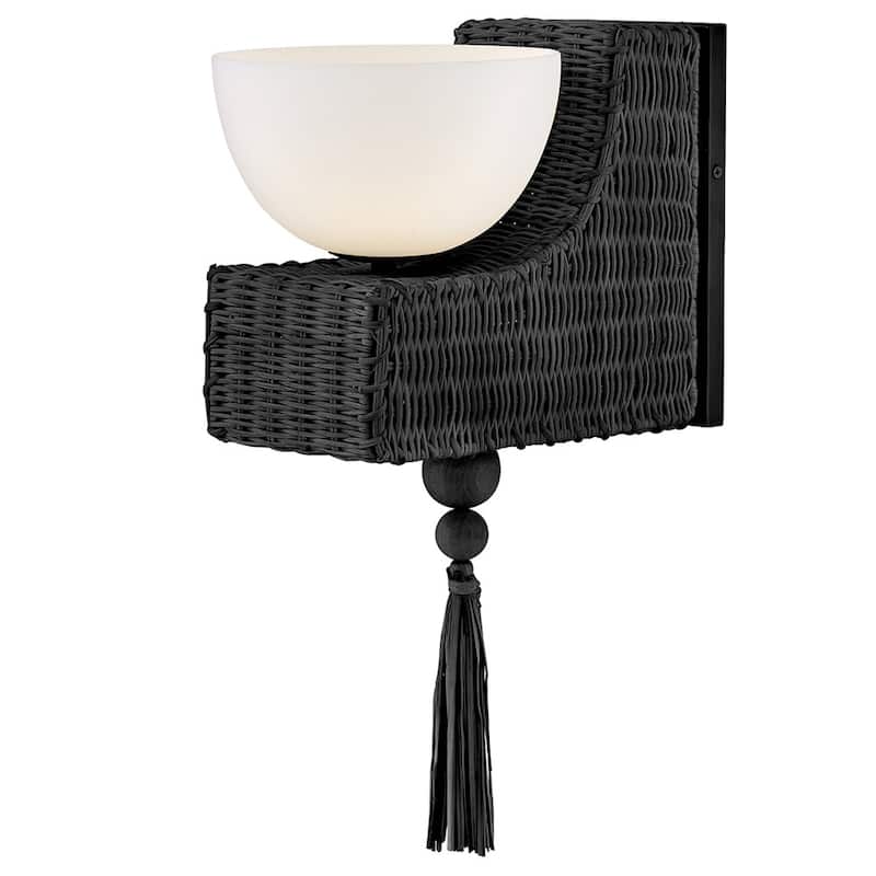 Hinkley Lighting 55190-LL Thalia 13" Tall LED Wall Sconce with Etched - Black