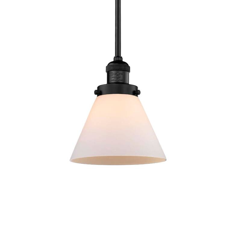 Innovations Lighting Large Cone Single Light 8" Wide Mini Pendant with