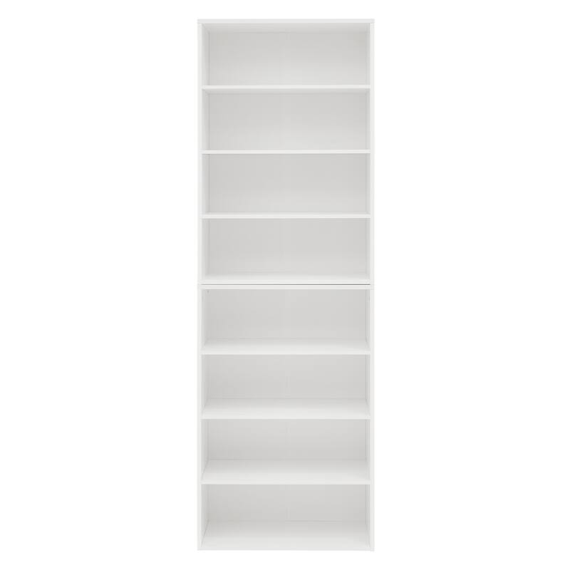 8-layer Adjustable Storage Cabinet Detachable into Two Cabinets