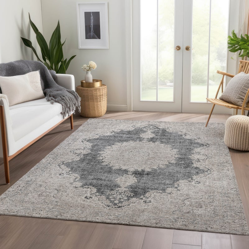 Premium Washable Super Soft Vintage Traditional Mayfield Rug