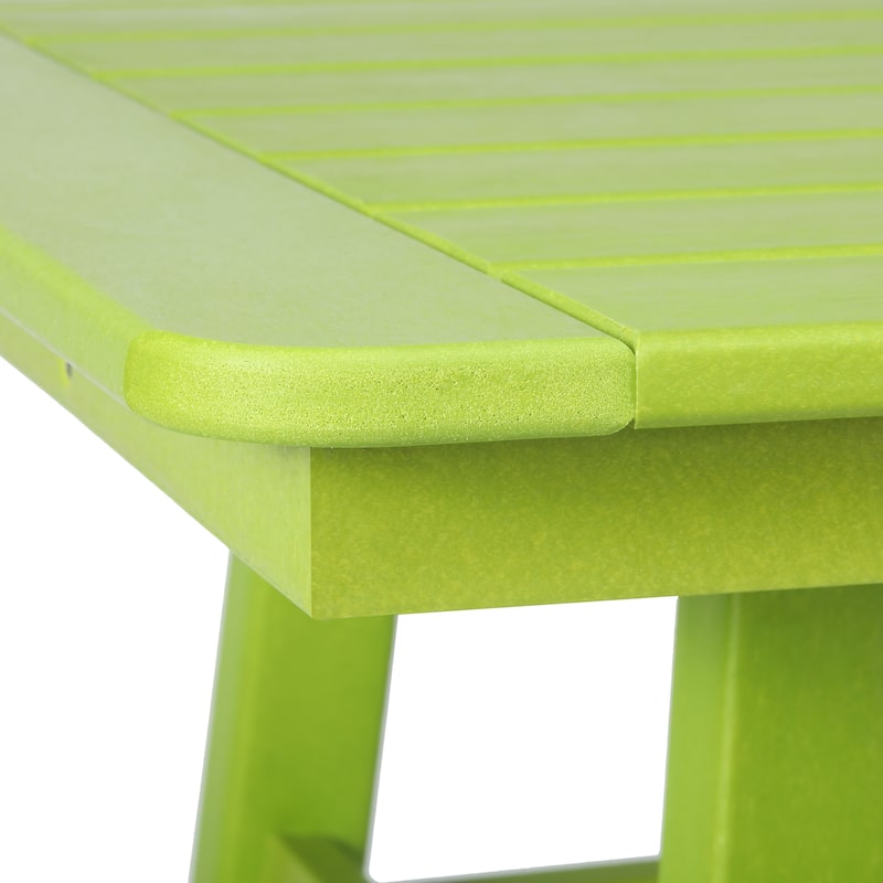 Laguna Hdpe All Weather Outdoor Patio 30" Square Bar Table