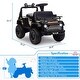 preview thumbnail 16 of 20, Kids Ride On 6V Electric Truck Car,Battery Powered Electric 4 Wheeler Truck Black