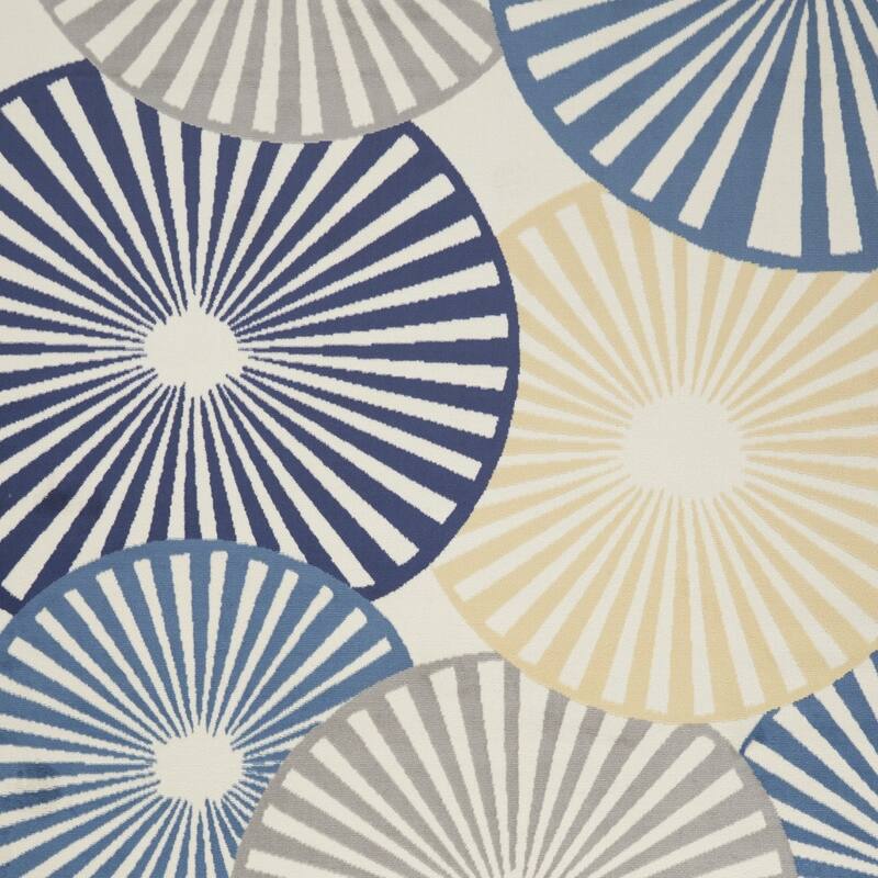 Luwa Power Loomed Geometric Modern Area Rug By HomeRoots - 118' X '94' X '0.5