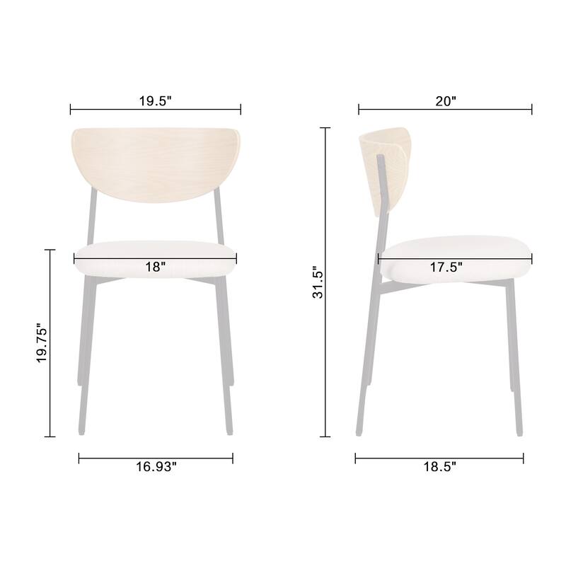 Lifestorey Jari Rectangular Dining Set