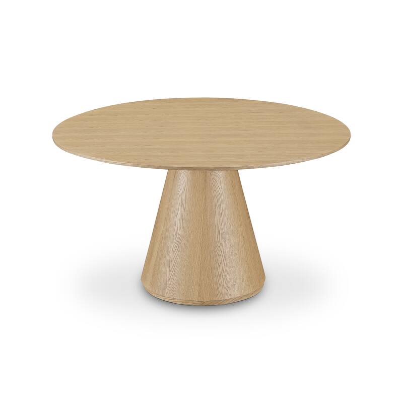 Aurelle Home Modern Pedestal Kitchen Dining Table