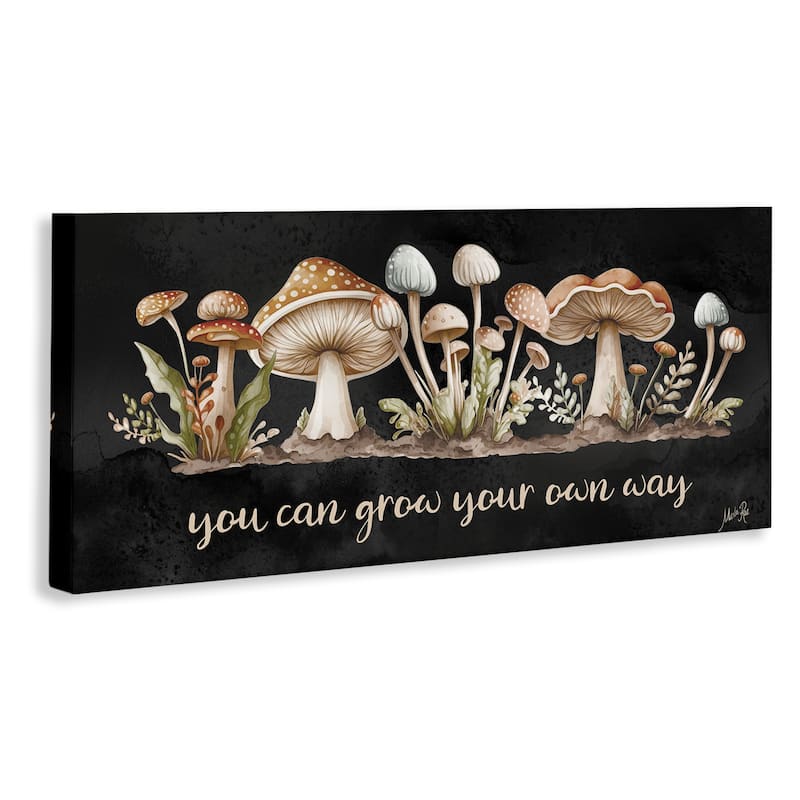 Stupell Grow Your Own Way Canvas Wall Art Design By Marla Rae