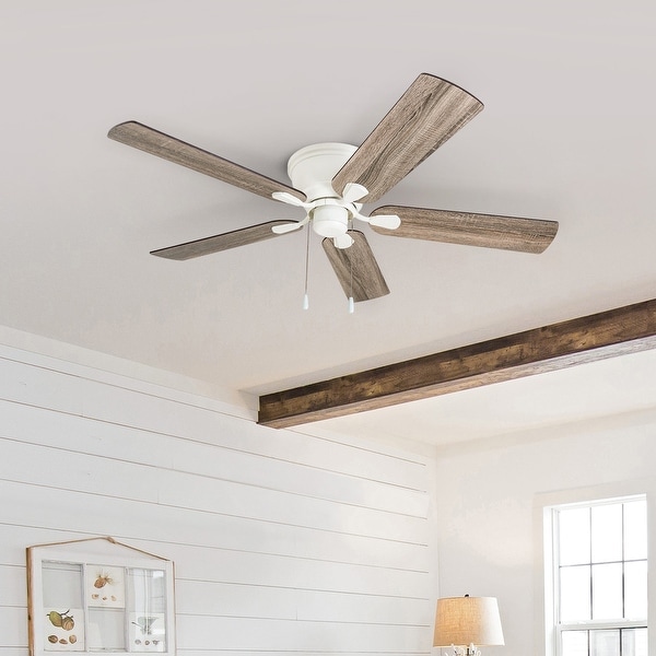 The Gray Barn Dalmeny Indoor Hugger Ceiling Fan - 52. Opens flyout.