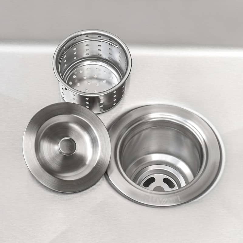 Ruvati Topmount Laundry Utility Sink 25" x 22" x 12" Deep 16 Gauge Stainless Steel - RVU6010 - 25" X 22"