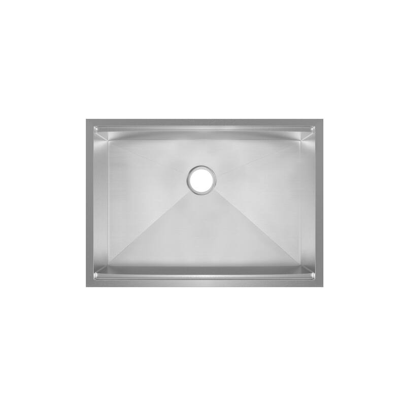Rivage 27 x 19 Single Basin Undermount Kitchen Workstation Sink - 27 x 19
