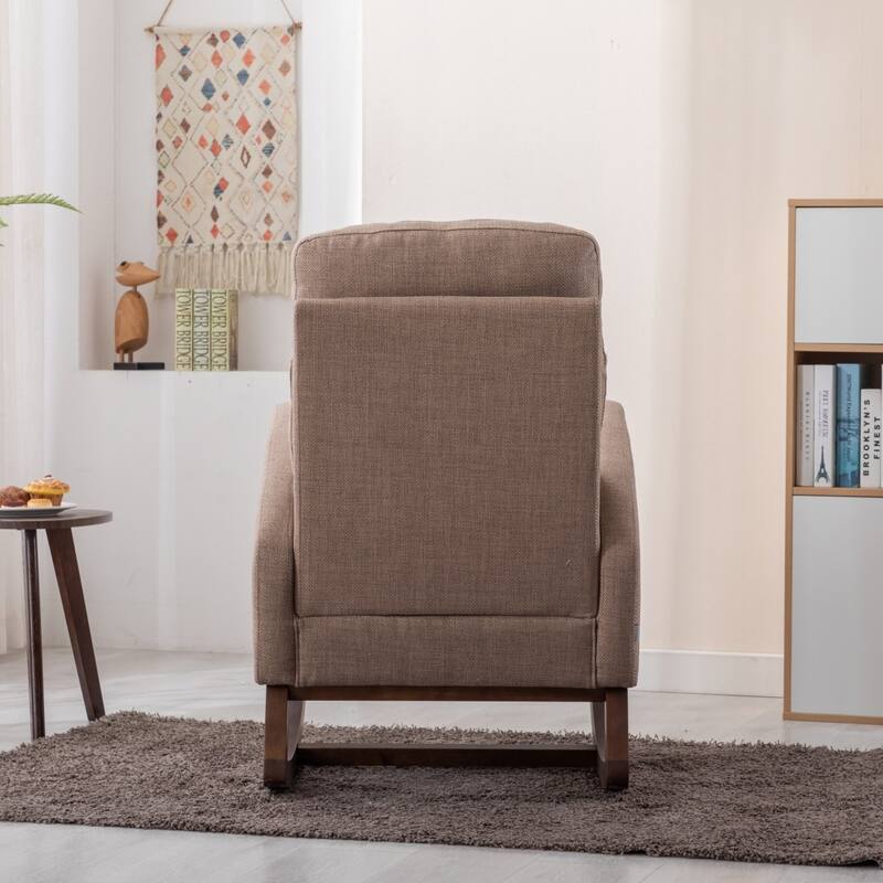 Living Room Comfortable Rocking Chair Living Room Chair - 39.70'' H x 27.16'' W x 37'' D