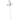 Transpac Metal 43.75" Black Spring Bee Yardstake